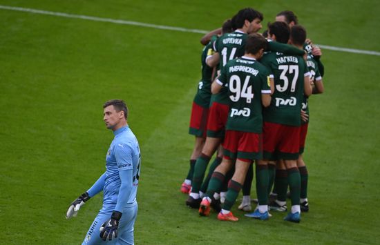 Russia Soccer Premier-League Lokomotiv - Rostov