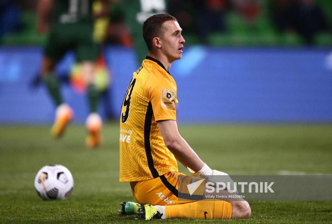 Russia Soccer Premier-League Krasnodar -Zenit
