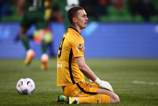 Russia Soccer Premier-League Krasnodar -Zenit