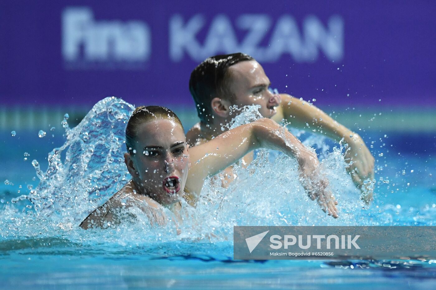 Russia Artistic Swimming World Series Mixed Duet Free