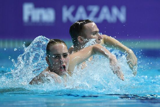 Russia Artistic Swimming World Series Mixed Duet Free