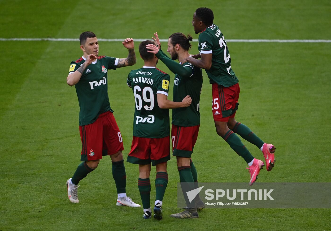 Russia Soccer Premier-League Lokomotiv - Rostov