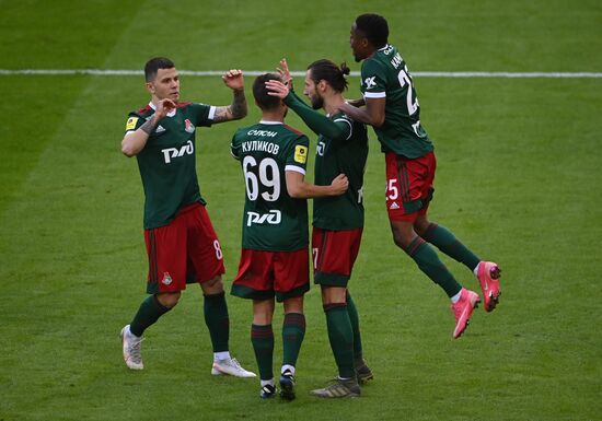 Russia Soccer Premier-League Lokomotiv - Rostov