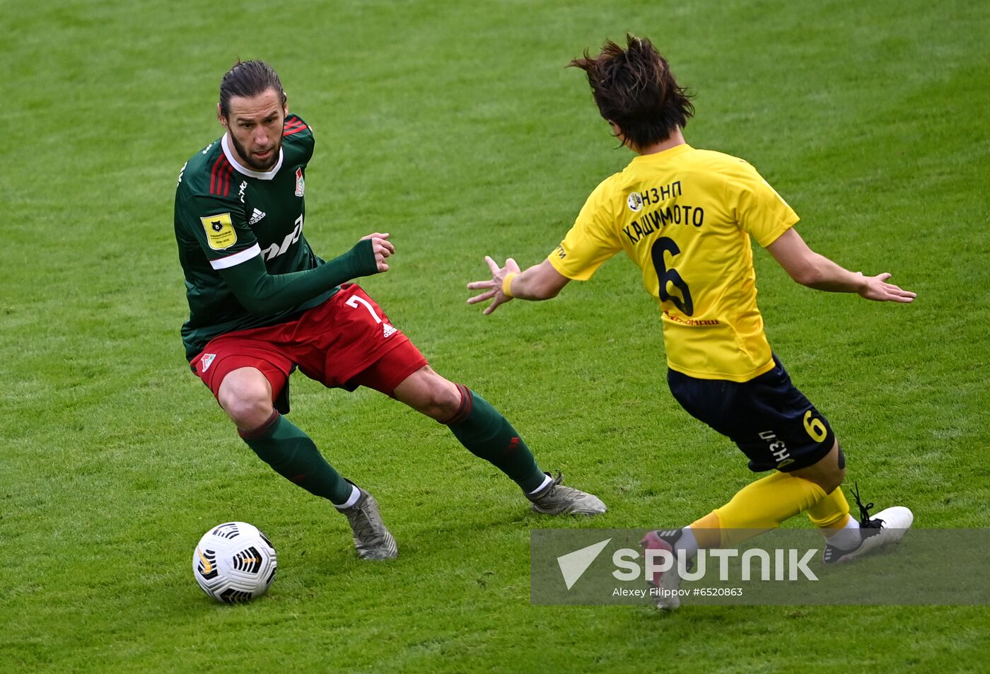 Russia Soccer Premier-League Lokomotiv - Rostov