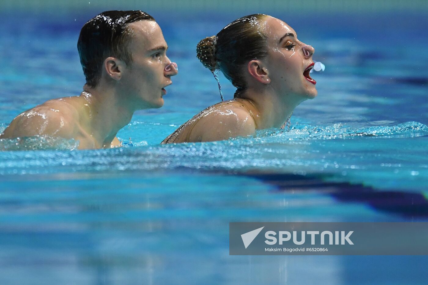 Russia Artistic Swimming World Series Mixed Duet Free