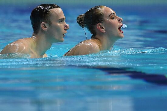 Russia Artistic Swimming World Series Mixed Duet Free