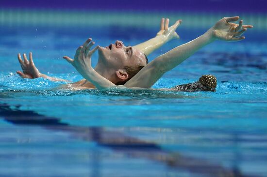 Russia Artistic Swimming World Series Mixed Duet Free