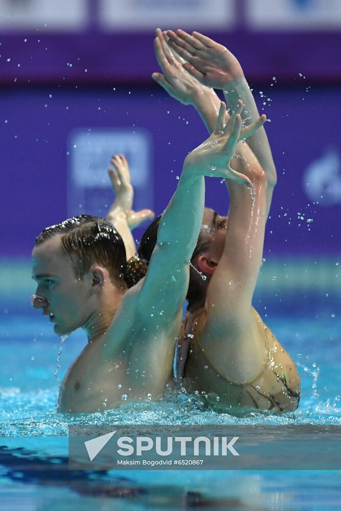 Russia Artistic Swimming World Series Mixed Duet Free