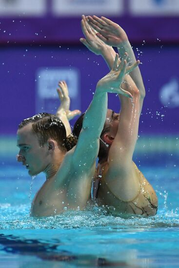 Russia Artistic Swimming World Series Mixed Duet Free