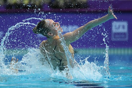 Russia Artistic Swimming World Series Mixed Duet Free