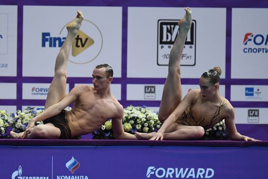 Russia Artistic Swimming World Series Mixed Duet Free