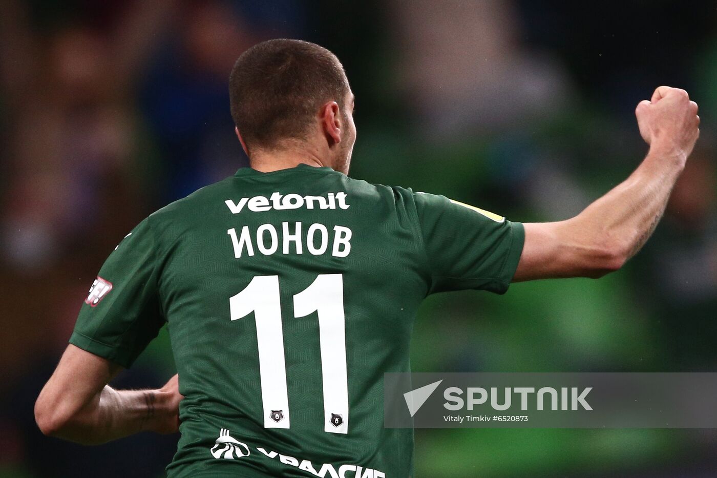 Russia Soccer Premier-League Krasnodar -Zenit