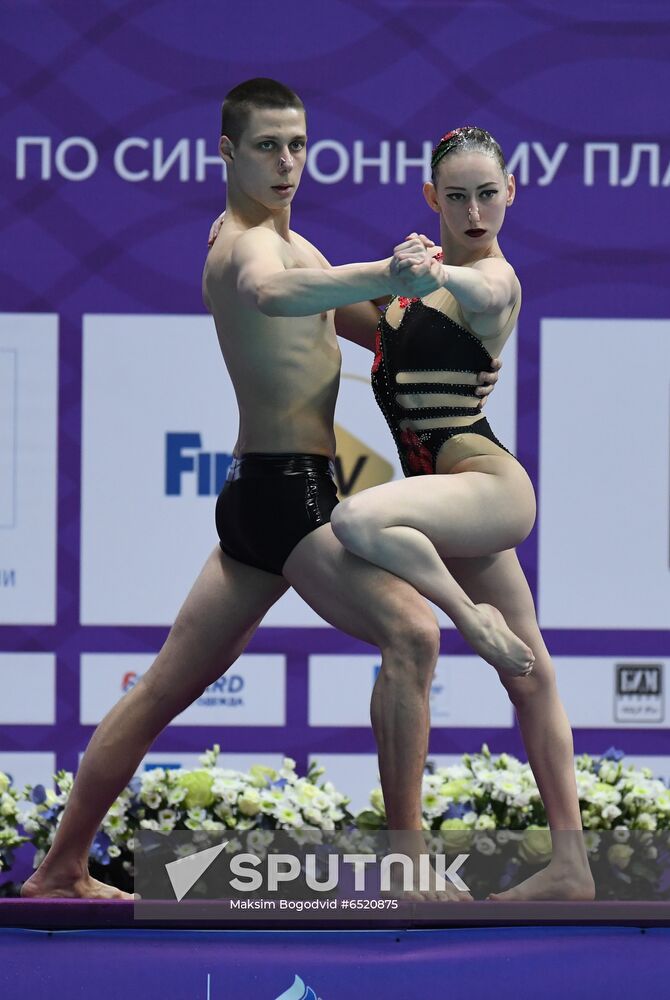 Russia Artistic Swimming World Series Mixed Duet Free