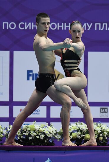 Russia Artistic Swimming World Series Mixed Duet Free