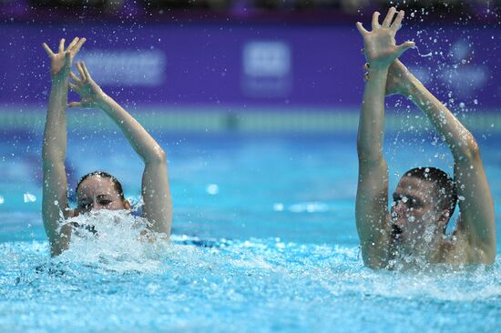 Russia Artistic Swimming World Series Mixed Duet Free