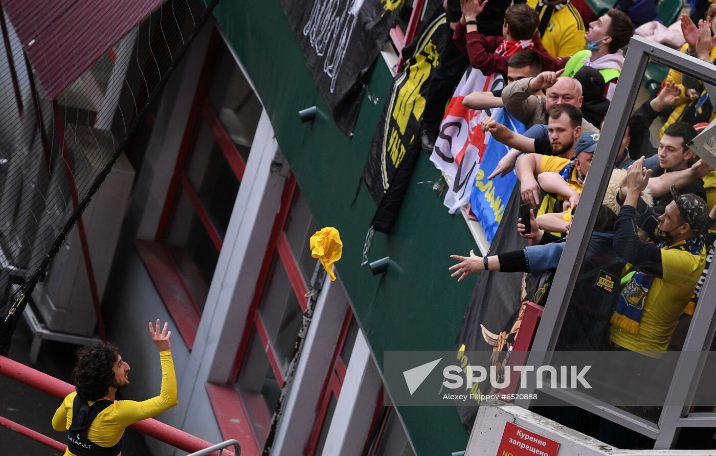 Russia Soccer Premier-League Lokomotiv - Rostov