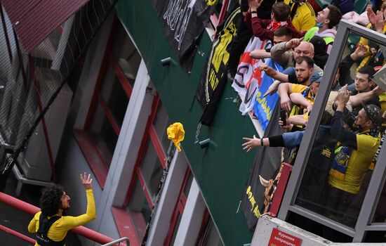 Russia Soccer Premier-League Lokomotiv - Rostov