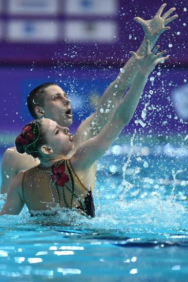 Russia Artistic Swimming World Series Mixed Duet Free