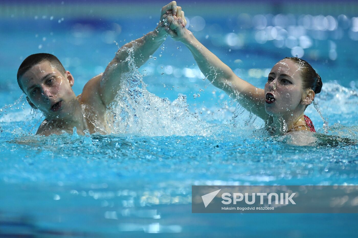 Russia Artistic Swimming World Series Mixed Duet Free