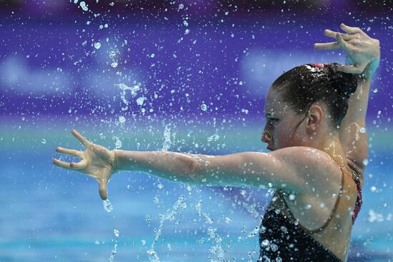 Russia Artistic Swimming World Series Mixed Duet Free