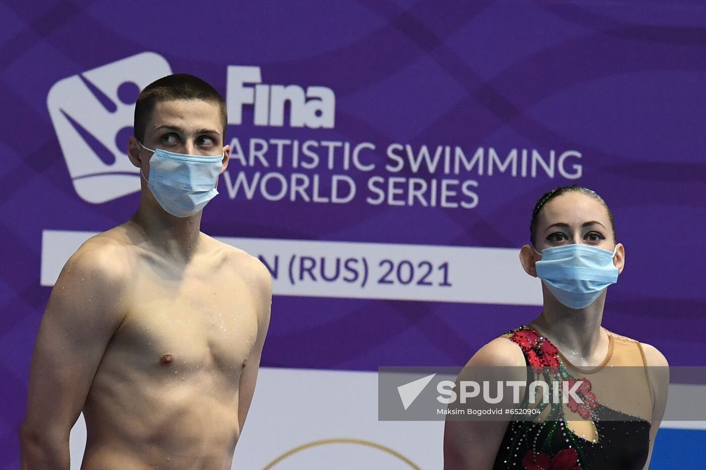 Russia Artistic Swimming World Series Mixed Duet Free