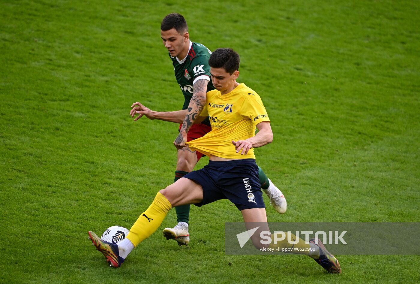 Russia Soccer Premier-League Lokomotiv - Rostov