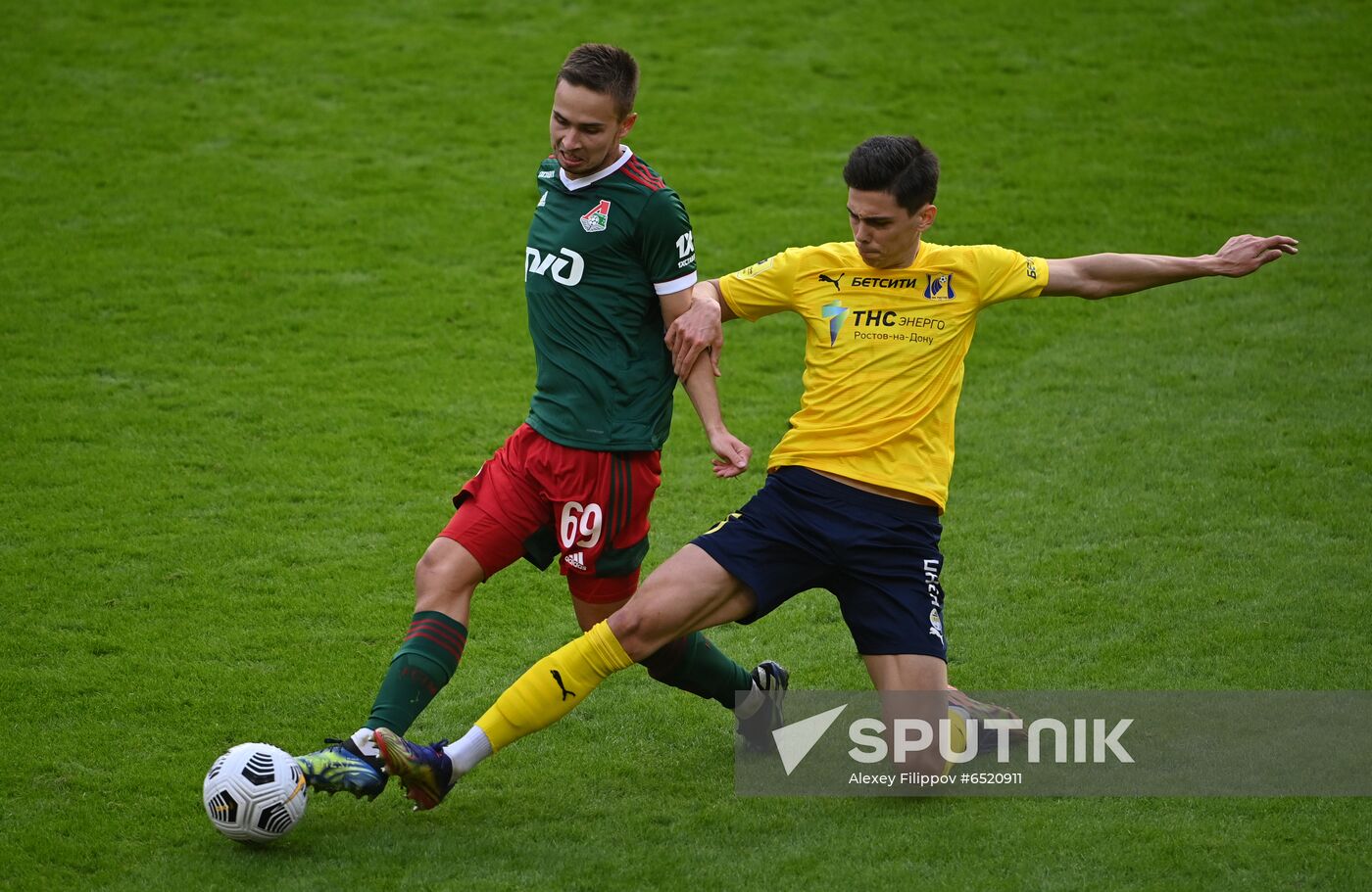 Russia Soccer Premier-League Lokomotiv - Rostov