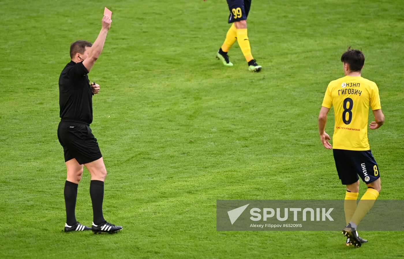 Russia Soccer Premier-League Lokomotiv - Rostov