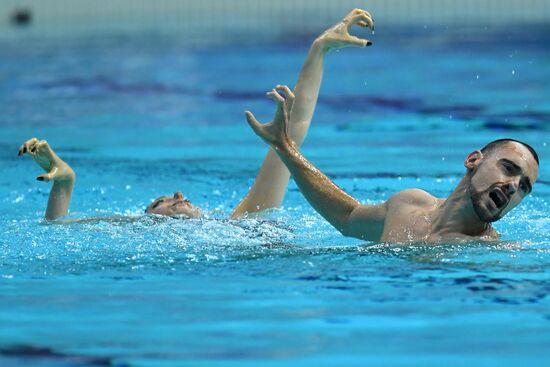 Russia Artistic Swimming World Series Mixed Duet Free