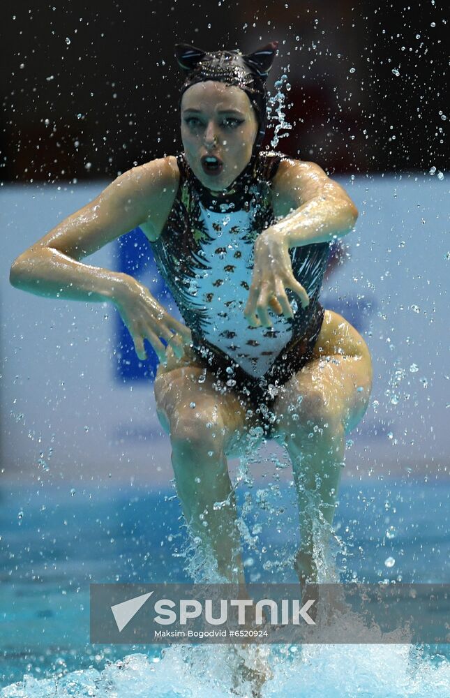 Russia Artistic Swimming World Series Mixed Duet Free