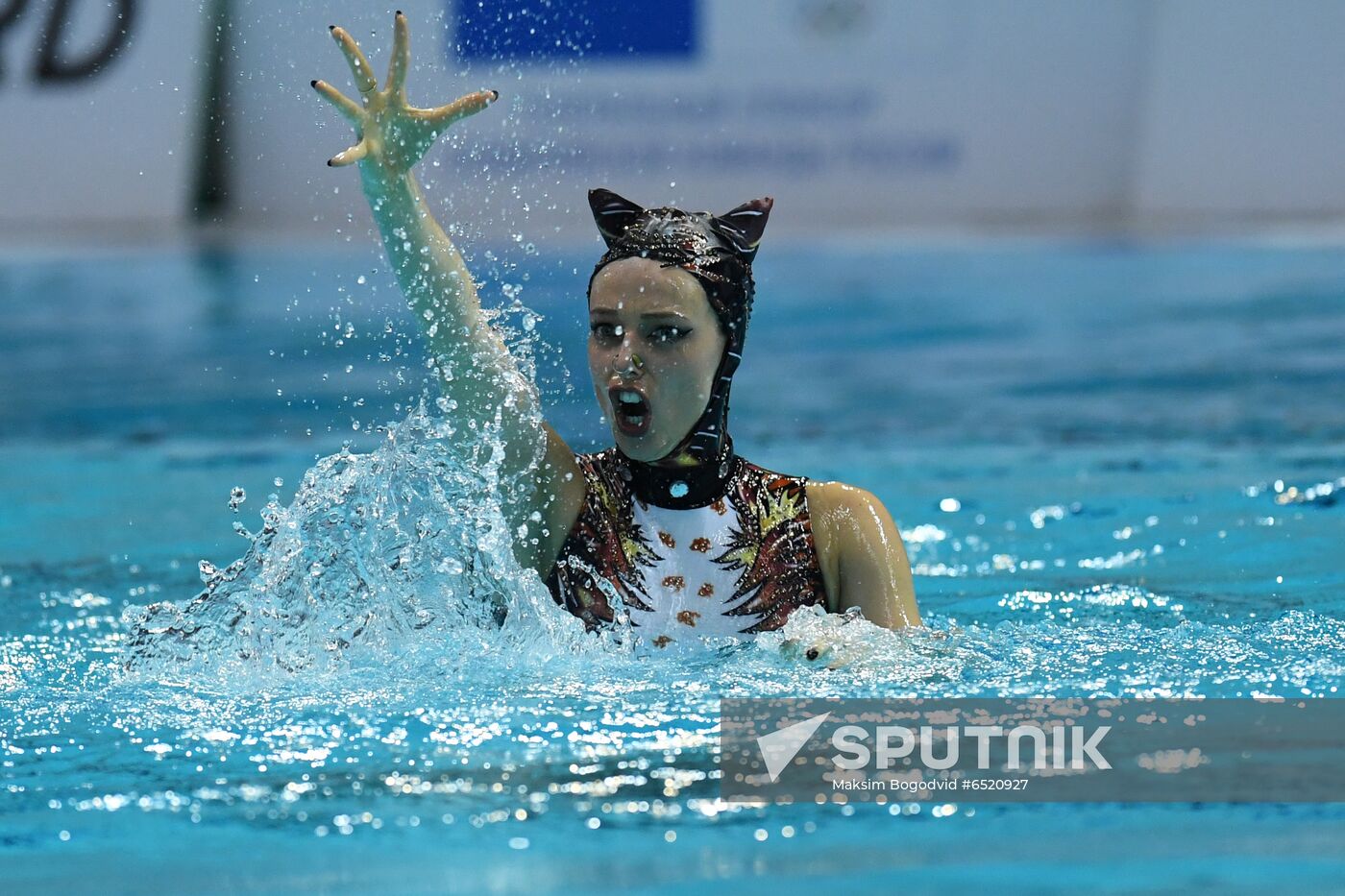 Russia Artistic Swimming World Series Mixed Duet Free