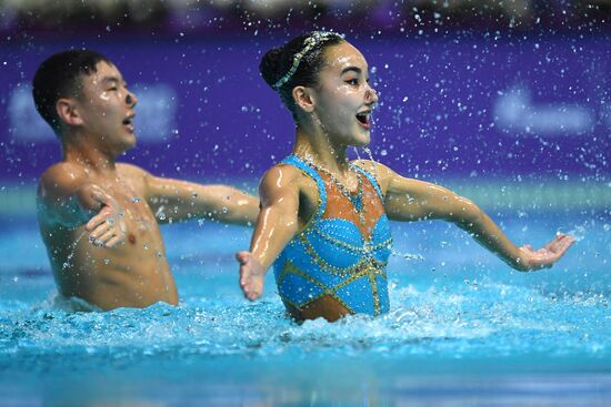 Russia Artistic Swimming World Series Mixed Duet Free