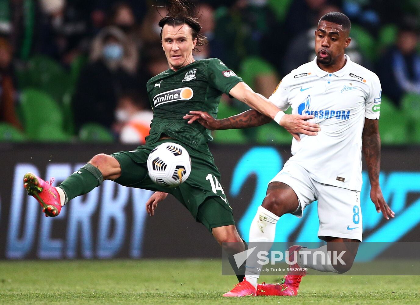 Russia Soccer Premier-League Krasnodar -Zenit