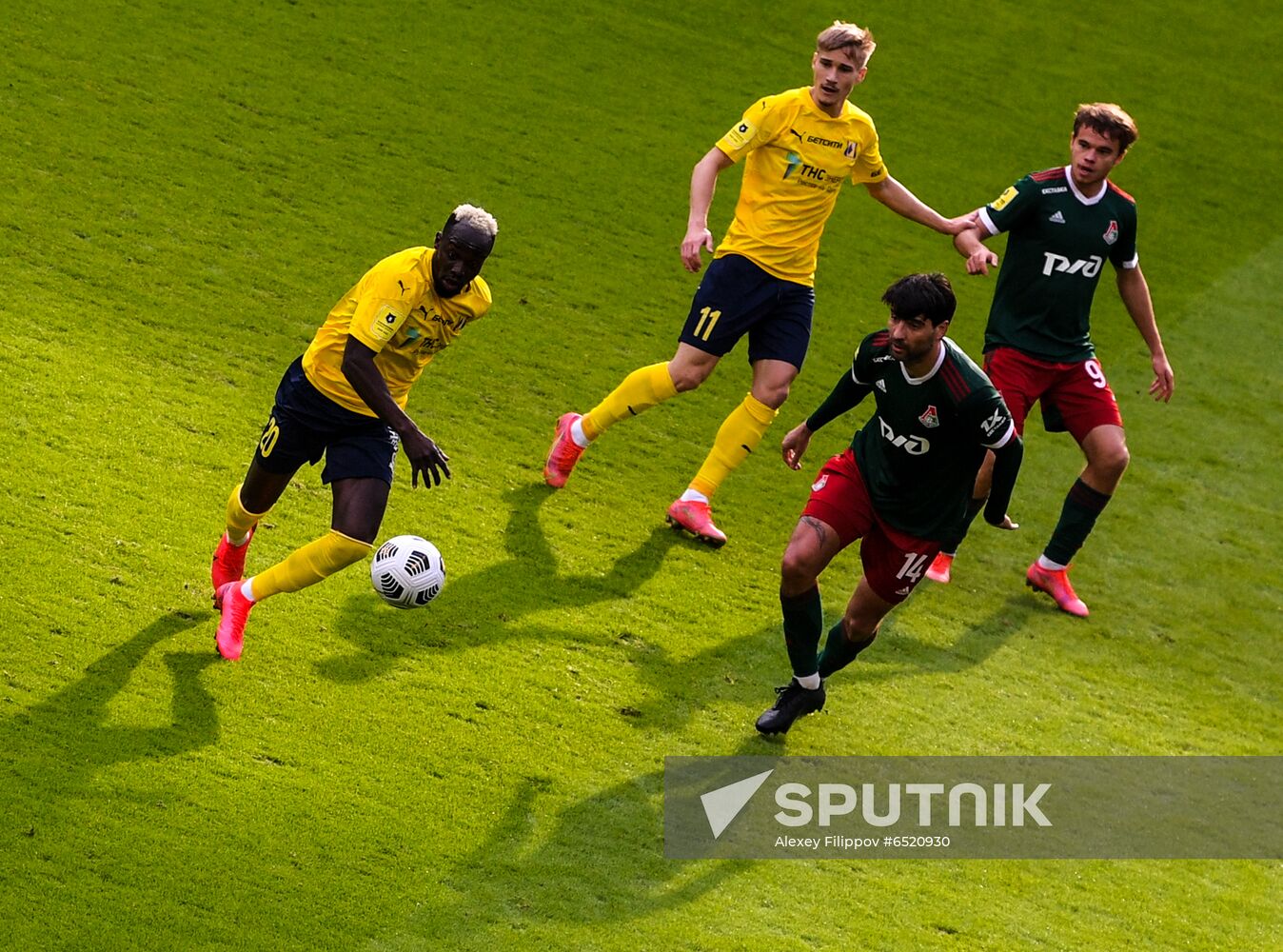 Russia Soccer Premier-League Lokomotiv - Rostov