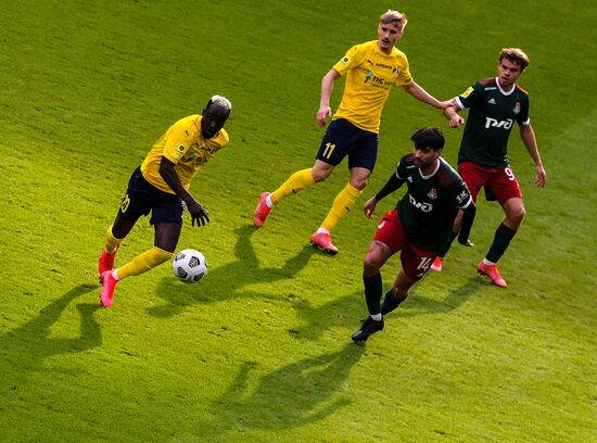 Russia Soccer Premier-League Lokomotiv - Rostov