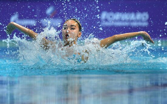 Russia Artistic Swimming World Series Mixed Duet Free