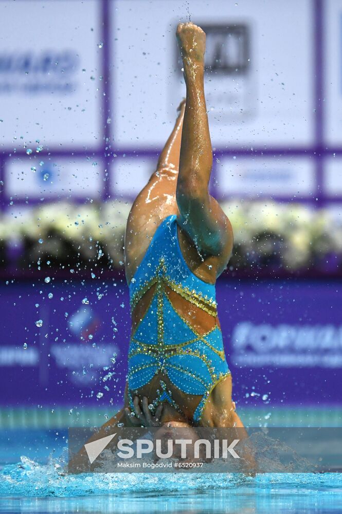 Russia Artistic Swimming World Series Mixed Duet Free