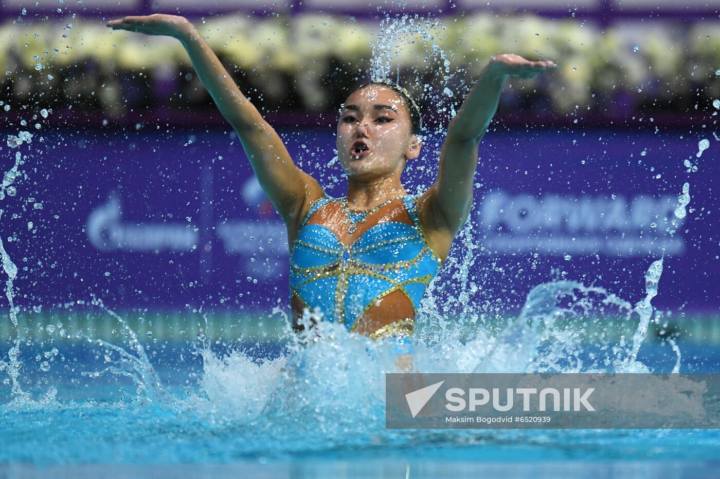 Russia Artistic Swimming World Series Mixed Duet Free