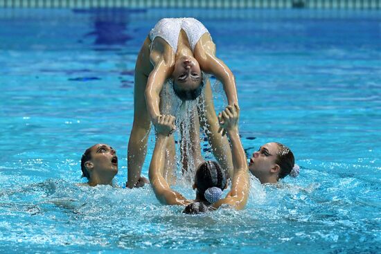 Russia Artistic Swimming World Series Team Free