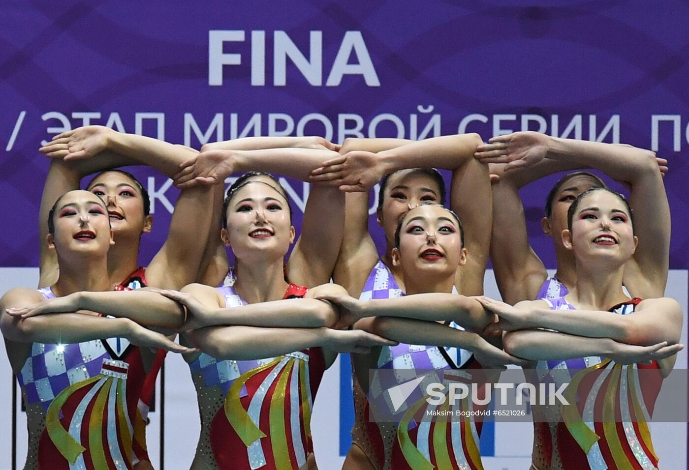 Russia Artistic Swimming World Series Team Free