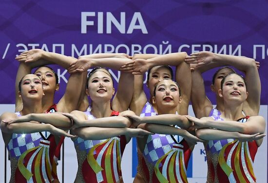 Russia Artistic Swimming World Series Team Free
