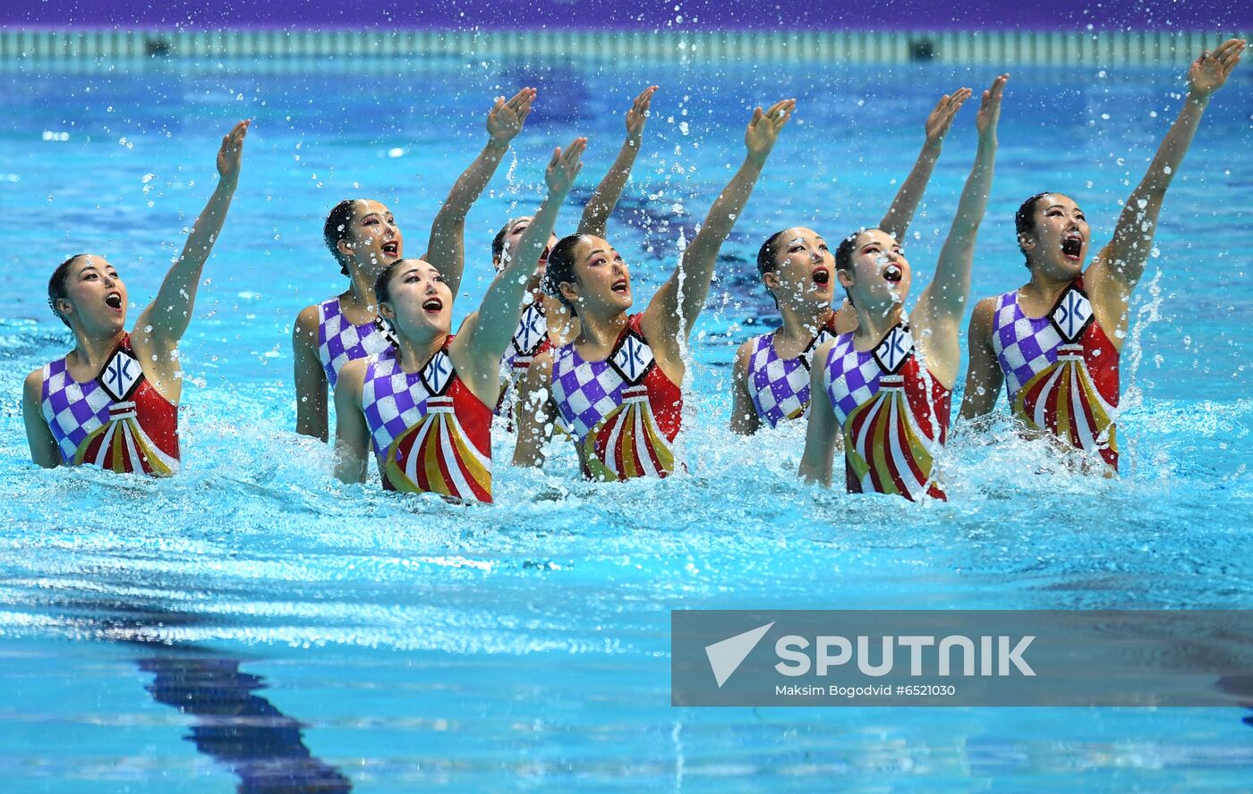 Russia Artistic Swimming World Series Team Free