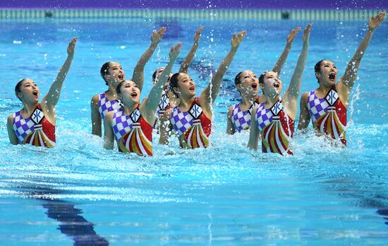 Russia Artistic Swimming World Series Team Free