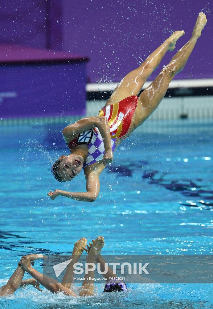 Russia Artistic Swimming World Series Team Free