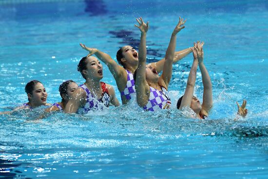 Russia Artistic Swimming World Series Team Free