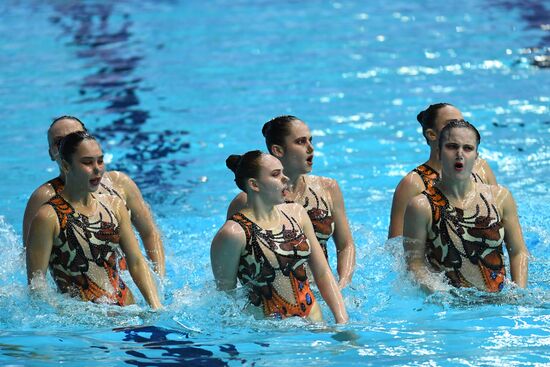Russia Artistic Swimming World Series Team Free