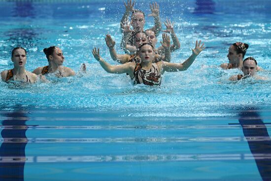 Russia Artistic Swimming World Series Team Free