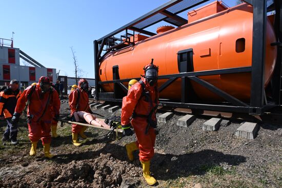 Russia Rescue Drills