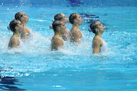 Russia Artistic Swimming World Series Team Free