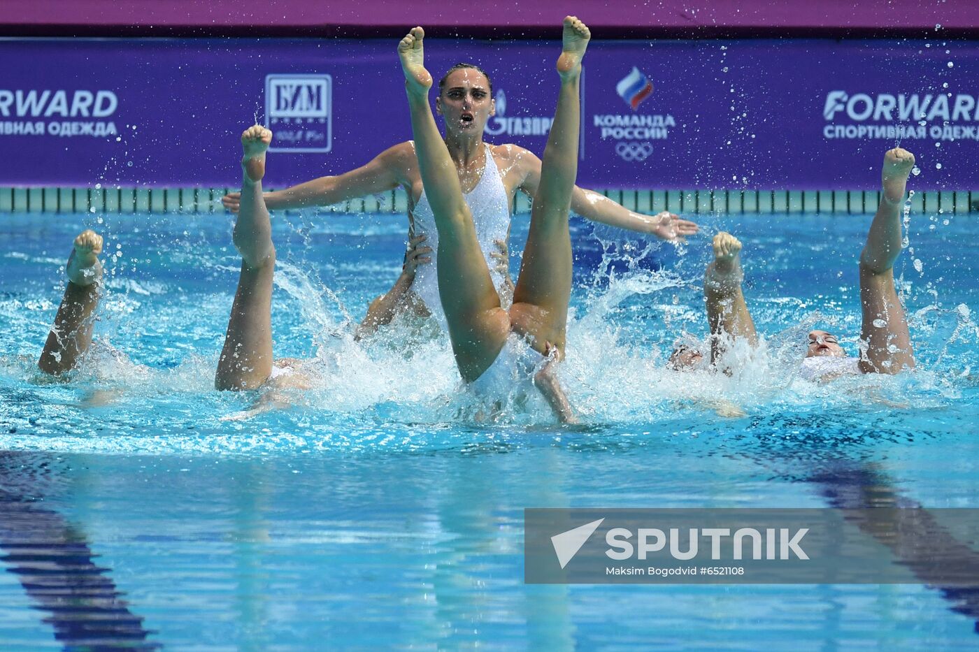 Russia Artistic Swimming World Series Team Free